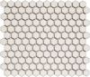 The Mosaic Factory Barcelona mozaïektegel 2.3x2.6x0.5cm Hexagon Geglazuurd porselein zacht wit met retro rand AFH23022 online kopen