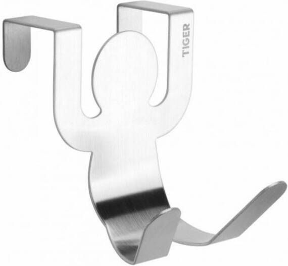 Tiger Deurhaak G man 20 mm RVS geborsteld 5.5x6.4x6.5cm 101530941