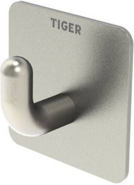 Tiger Haak Pinky RVS geborsteld 4x4x2.6cm 1113030941
