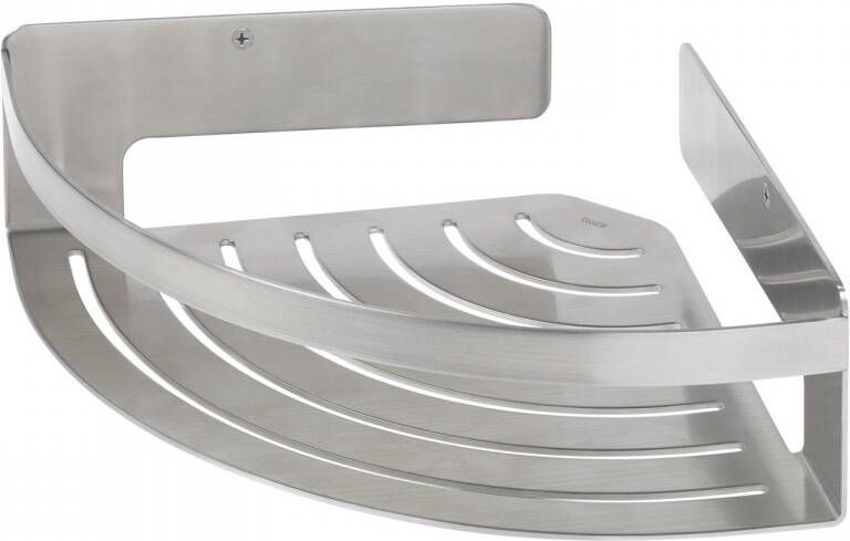 Tiger Caddy Douchemand Hoek groot RVS geborsteld 22.4x7x22.4cm 1400630946