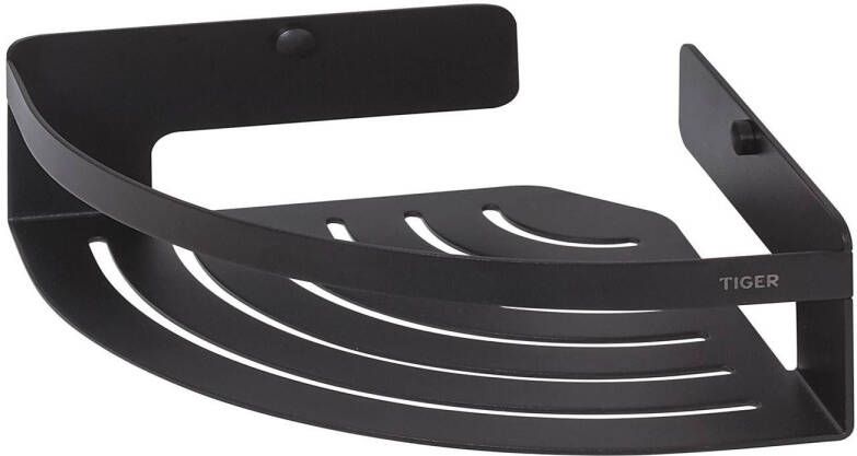 Tiger Caddy Douchemand Hoek 18.4x18.4x7cm mat zwart 1400430746 - Foto 2