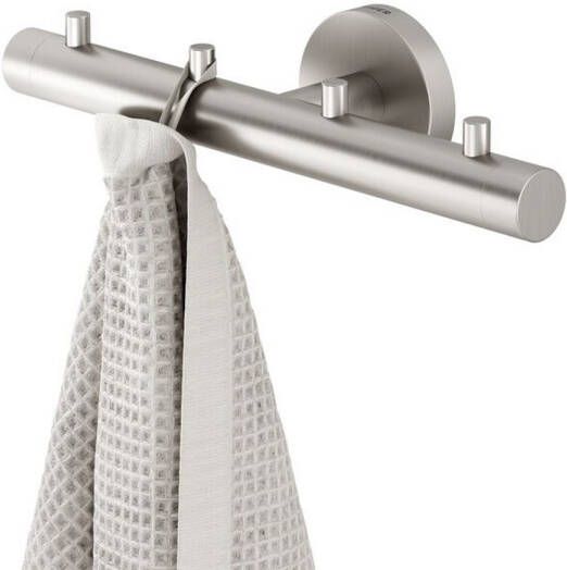 Tiger Boston Handdoekhaak 20cm 4 haken geborsteld RVS 309830946 - Foto 2