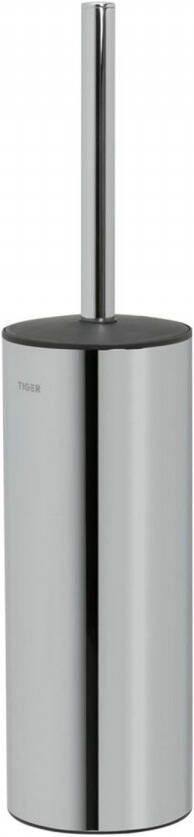 Tiger Noon Toiletborstel met houder vrijstaand Chroom 8.9x38.3x8.9cm 1322530346 - Foto 1