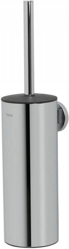 Tiger Noon Toiletborstelhouder gesloten wandmontage chroom 1322430346