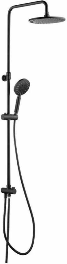 Tiger Tyne regendoucheset met 3 straalsoorten 73cm zwart