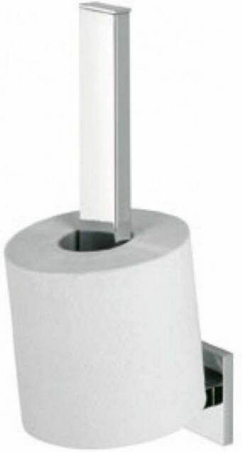 Tiger Items reserverolhouder 5x25.5x8 cm geborsteld RVS