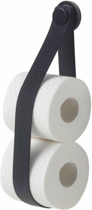 Douche Concurrent Reserverolhouder Tiger Urban Hangend Metaal Rubber Mat Zwart - Foto 2