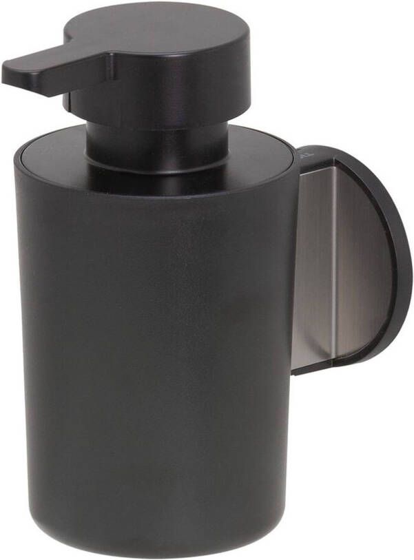 Tiger Tune Zeepdispenser 180ml wandmodel zelfklevend zwart geborsteld RVS 1326030946