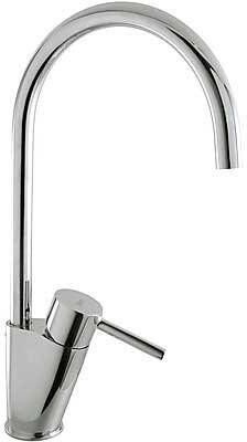 Tres Keukenkraan Alplus | Opbouw | 360° Draaibaar | Mengkraan | 1-hendel | Rond | Chroom - Foto 2