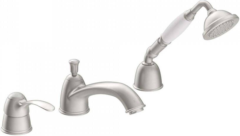 Tres Badrand kraan Clasic | Inbouw | Mengkraan | 2-weg | Vintage | RVS look