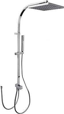 Tres Barras Y Ducha Antikalk doucheset CUADRO Hoofddouche 250x250 mm 107926