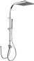 Tres Barras Y Ducha Antikalk doucheset CUADRO Hoofddouche 250x250 mm 107926 - Thumbnail 2