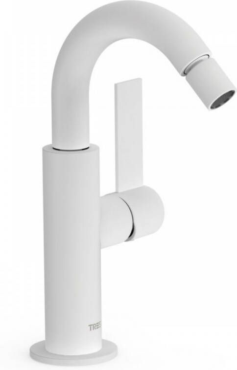 Tres Bidetkraan Project | Opbouw | Mengkraan | 1-hendel | Rond | Wit mat - Foto 2