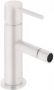 Tres Bidetmengkraan Study Exclusive 1-Hendel Uitloop Recht 8 cm Rond Mat Wit - Thumbnail 2