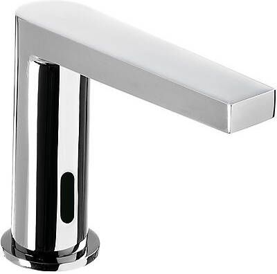 Tres Fonteinkraan touch sensor zelfsluitend Tronic | Opbouw | Koudwater kraan | Standaard model | Rond | Chroom - Foto 3