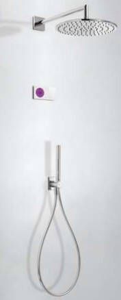 Tres Regendouche set electronisch Shower technology | Inbouw | Thermostaatkraan | 2-weg | Rond | Chroom - Foto 7
