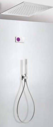 Tres Regendouche set electronisch Shower technology | Inbouw | Thermostaatkraan | 2-weg | Vierkant | Chroom - Foto 6