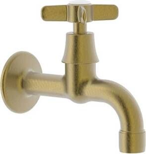 Tres Fonteinkraan Retro Clasic Verouderd Messing Mat