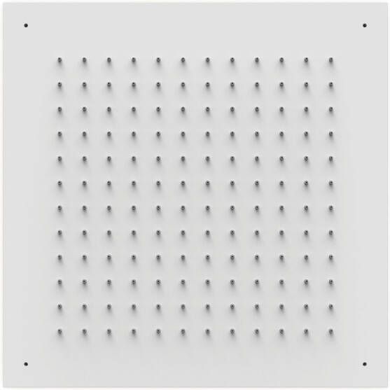 Tres Hoofddouche Plafond 50x50 cm Vierkant Patroon Mat Wit - Foto 3