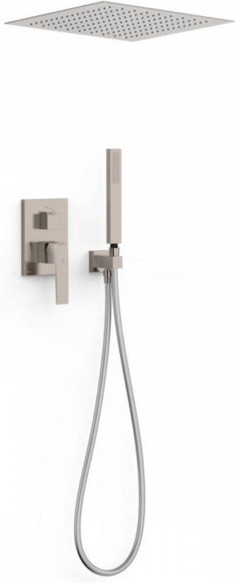 Tres Regendoucheset Inbouw Slim Exclusive Met Plafonddouche en Handdoucheset met Staafhanddouche RVS - Foto 2