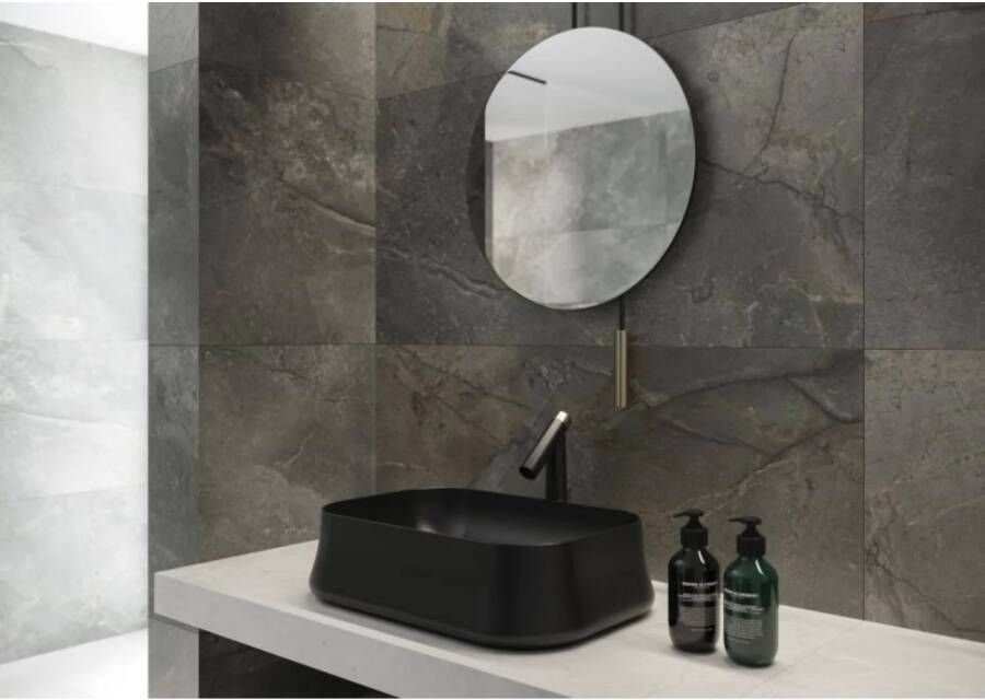 TS-Tiles Vloertegel Stonemaster Graphite 60x120 cm