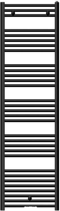 Go by Van Marcke Handdoekradiator Van Marcke Basic 180 050 174.2x50 cm 773W Mat Zwart
