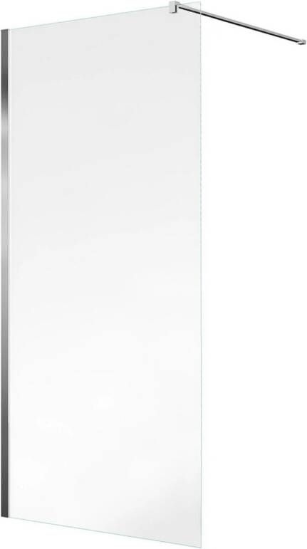 Go by Van Marcke Inloopdouche Van Marcke Go Linard 80x200 cm 8 mm EasyClean Profielloos Chroom