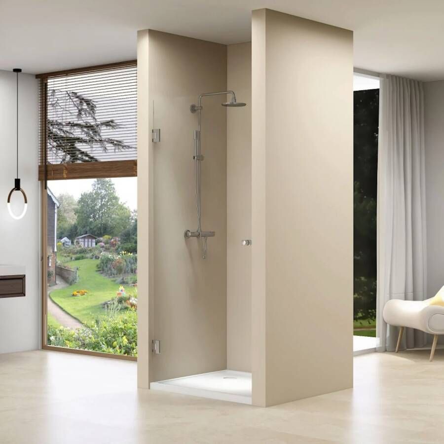 Van Rijn Products ST01 Los Glas Nisdeur 90x200cm helder Clearglas dikte 8mm ST0110090LG - Foto 2