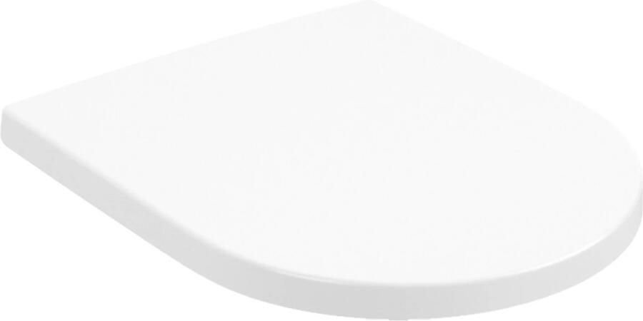 VILLEROY&BOCH Villeroy&amp Boch Subway 3.0 closetzitting ovaal met QuickRelease en SoftClosing scharnieren rvs scharnieren. Graphite CeramicPlus - Foto 3
