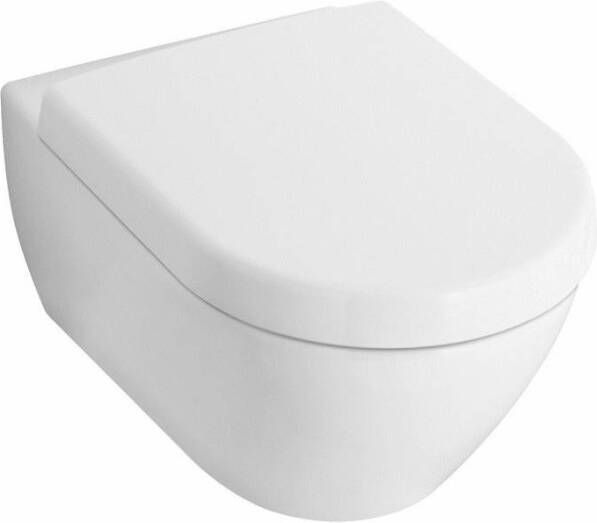 VILLEROY&BOCH Villeroy&amp Boch Subway 2.0 keramisch wandcloset diepspoel. Afmeting 365x375x565mm gecoat wit - Foto 2