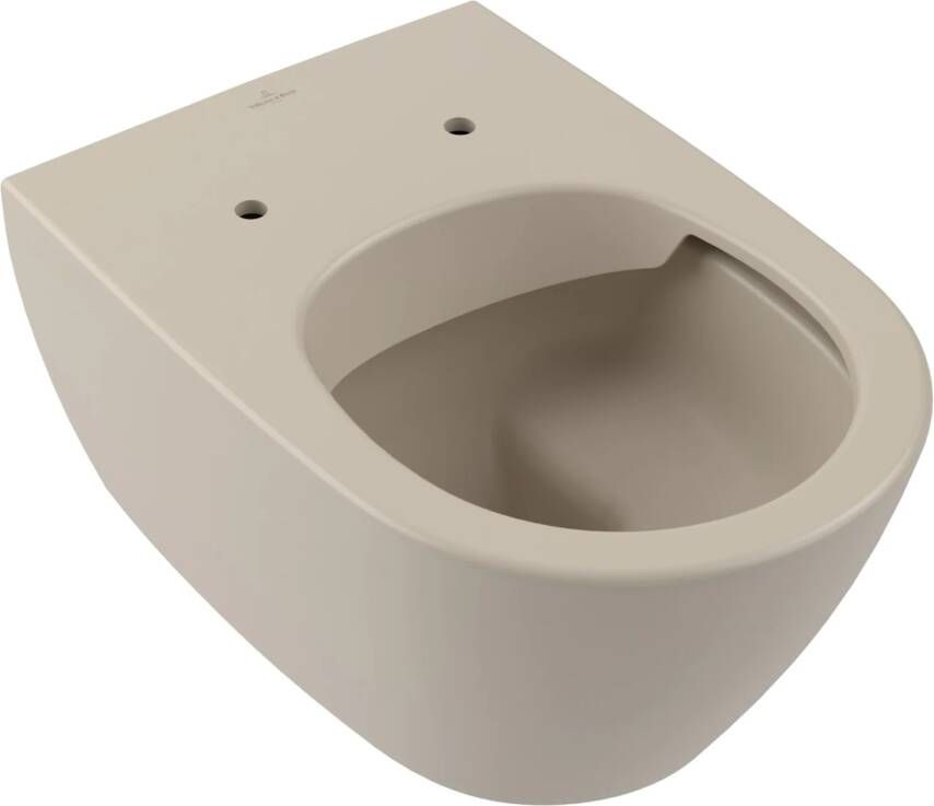 Villeroy & Boch Subway 2.0 diepspoelcloset zonder spoelrand 56x37x36.5cm almond 5614r0am - Foto 2