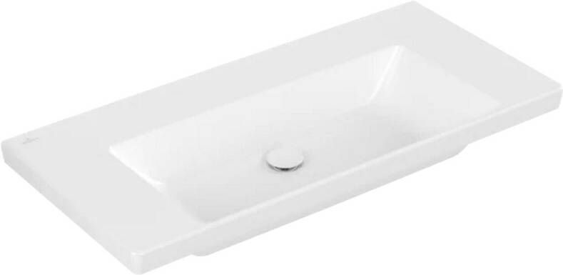 Villeroy & Boch Subway 3.0 Meubelwastafel 1000 x 470 x 165 mm Stone White CeramicPlus zonder overloop ongeslepen