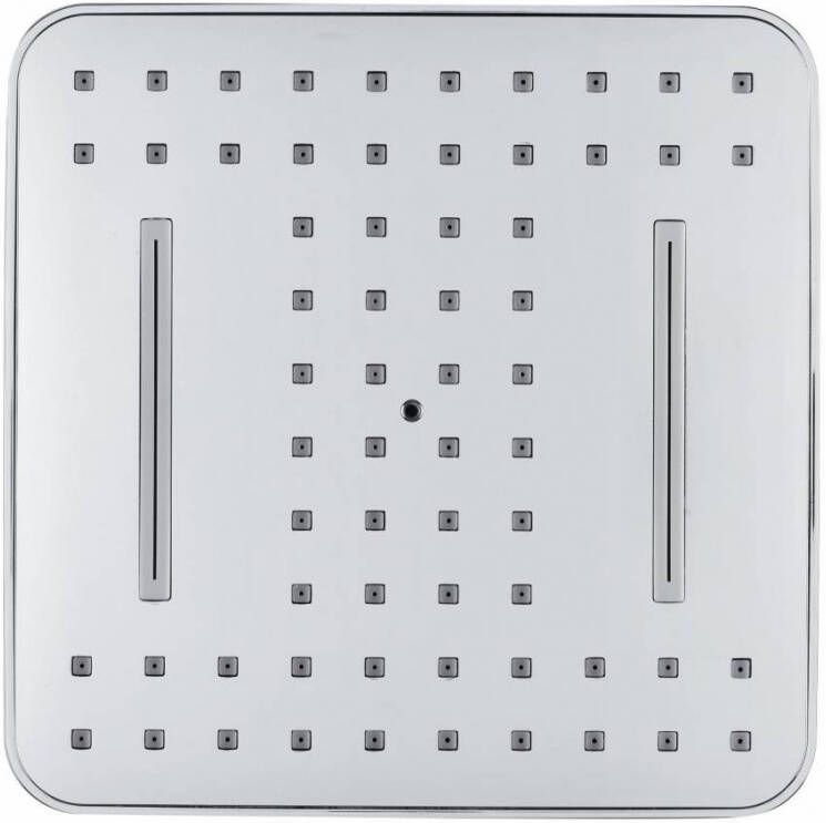 GO by Van Marcke Bisa hoofddouche 12 1 jet 200 x 200 mm antikalk membraan universele aansluiting 1 2 voor wandmontage SY-3648C