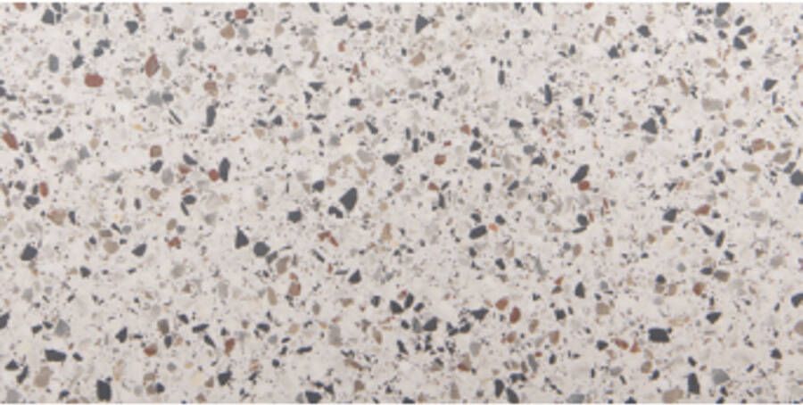 vtwonen Vloer- en Wandtegel Terrazzo 60x120 cm Mat Ice Flakes