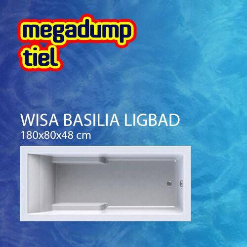 Wavedesign Basilia Shower Bad Douchecombinatie 180X80 cm Wit 180x80 cm Wit