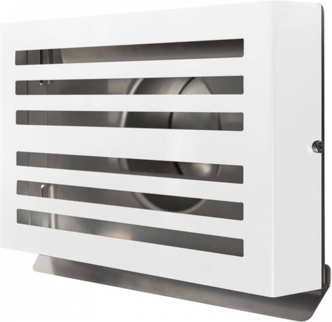 Weckx Overdruk Ventilatierooster Beta 15 cm Mat Wit