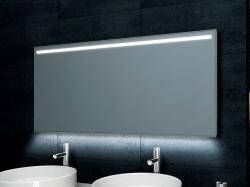 Wiesbaden Badkamerspiegel Ambi one | 80x60 cm | Rechthoekig | Directe en indirecte LED verlichting | Touch button | Met verwarming - Foto 6