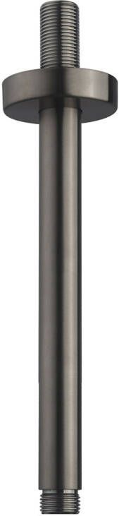 Wiesbaden Caral douchearm met plafondbevestiging 20 cm gunmetal 29.7810 - Foto 1