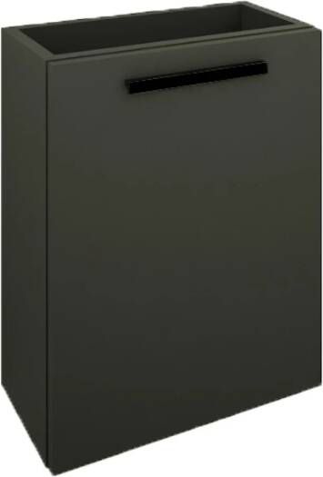Wiesbaden Toiletmeubel Marmaris Onderkast 40x22x50cm MDF Gelakt Mat Zwart - Foto 2