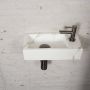 Wiesbaden Fonteinset Carrara Marmerlook Color Gun Metal Fonteinset Met Amador Kraan - Thumbnail 2