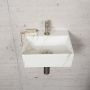 Wiesbaden Fonteinset Carrara Marmerlook Color RVS (kraangat midden) - Thumbnail 2