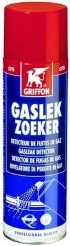 Griffon spray gaslekzoeker spuitbus 400ml transparant