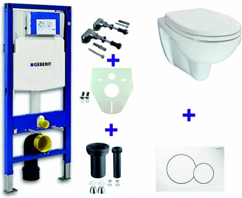 Geberit One Pack UP 320 plus Trevi one pack plus Sigma 01 wit 32.4910 - Foto 1