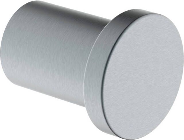 Wiesbaden Alonzo handdoekhaak klein 2 5 x 2 5 x 3 cm gunmetal