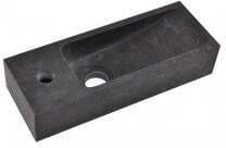 Wiesbaden Hardstenen smal fonteintje links 38x14x8