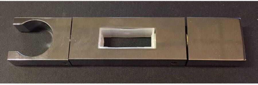 Wiesbaden los glijstukje tbv 29.3841 glijstangset vierkant chroom 29.6121