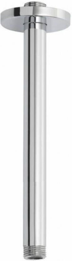 Wiesbaden Douchearm UniMatch Caral | 30 cm | Plafond montage | Messing | Rond | Chroom - Foto 6