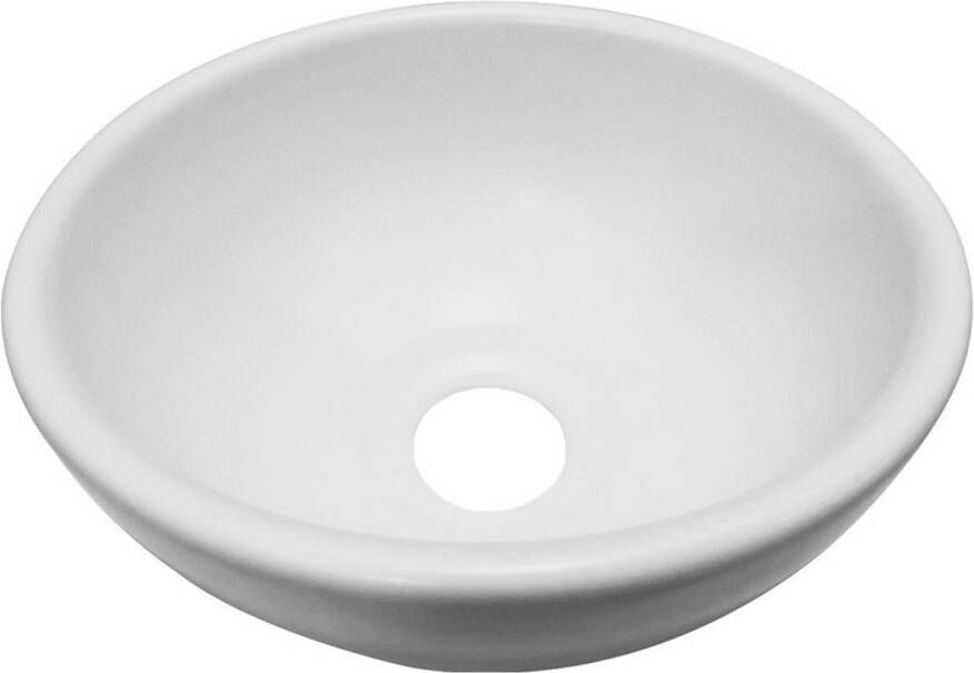 Wiesbaden Consilio waskom rond 20 x 9 cm keramiek mat wit 32.3577 - Foto 2