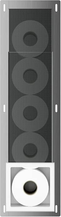 Sub Rocko inbouw reserverolhouder 74 x 20 8 x 14 2 cm mat wit - Foto 1