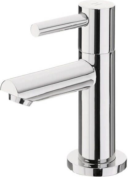 Wiesbaden Fonteinkraan Amador | Opbouw | Koudwater kraan | Standaard model | Rond | Chroom - Foto 4